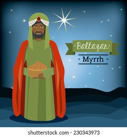 Christianity design over landscape background,vector illustration