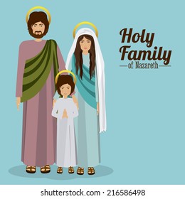 Christianity design over white background, vector illustration