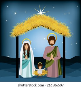 Christianity design over white background, vector illustration