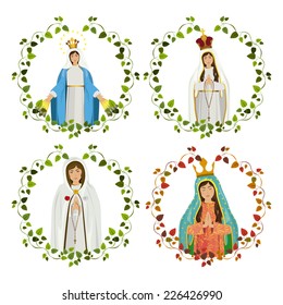Christianity design over white background, vector illustration