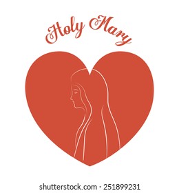 Christianity design over white background, vector illustration.
