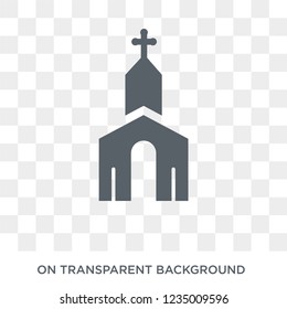 Christianity icon. Trendy flat vector Christianity icon on transparent background from Religion collection. 