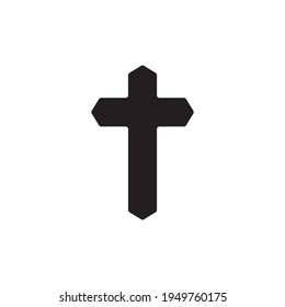 Icono de cristiandad en vector. Logotipo