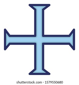 
Christianity Isolated Vector icon which can easily modify or edit
