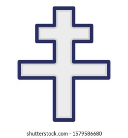 
Christianity Isolated Vector icon which can easily modify or edit
