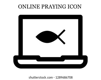 Christianity search icon. Editable Christianity search icon for web or mobile.