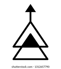 Christianity symbol vector icon