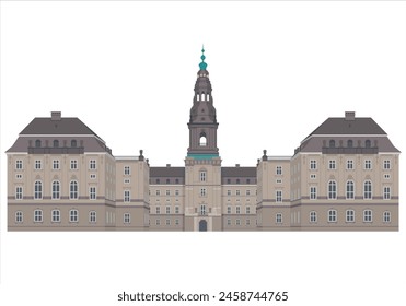 Christiansborg Palace is a palace and government building on the islet of Slotsholmen in central Copenhagen, Denmark.