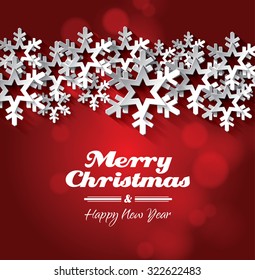 Christmas 2016 holidays vector design