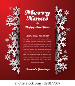 Christmas 2016 holidays vector design