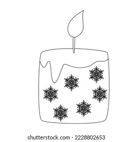 Weihnachten 2022 Vektorsymbol