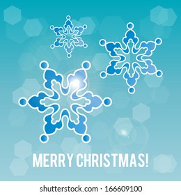 Christmas Abstract Background. EPS10