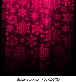 Christmas abstract background with snowflake. EPS 10 vector file included