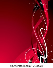 Christmas abstract background. Vector