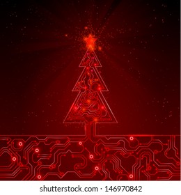 Christmas abstract background. Vector illustration. EPS 10.