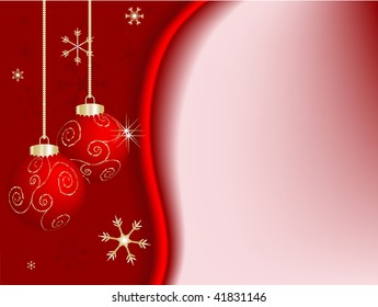 Christmas abstract background  - vector illustration