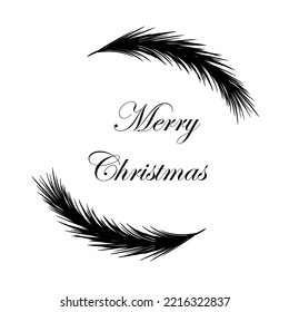 Christmas abstract background. Vector illustrations. 