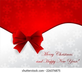 Christmas abstract card. 