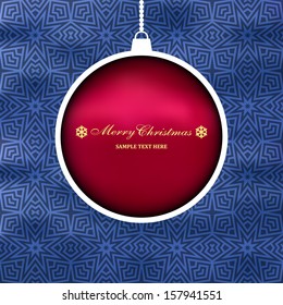 Christmas Abstract Design (Vector)