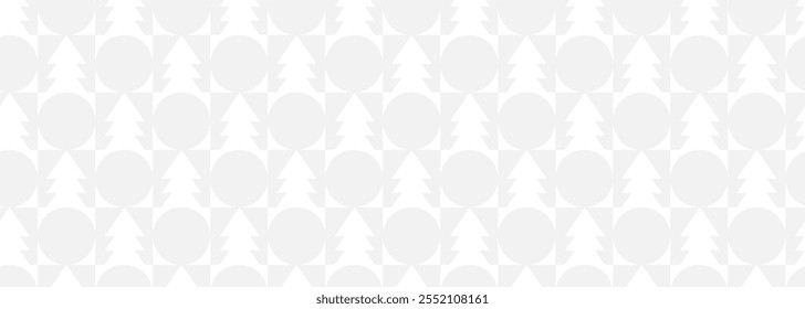 Christmas abstract. Christmas geometric background. Christmas pattern with simple geometric fturs. Mosaic and Scandinavian style.