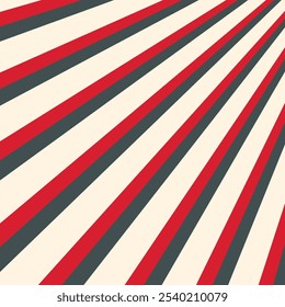 Fondo abstracto de la línea de las Navidades, fondo del patrón de la línea con el tema del color de la Navidad, color retro de la Navidad,