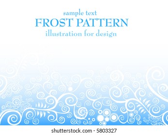 Christmas abstract pattern for design. Ornate for background. Part 1.