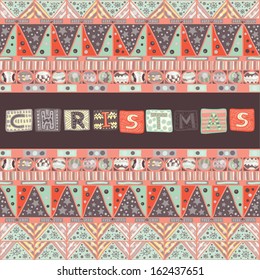 Christmas abstract red background