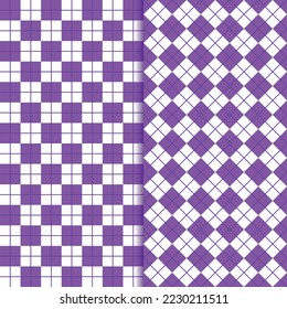 Christmas abstract seamless pattern. Design for fabric, wrapping gift paper and backgrounds. Winter holiday season. Vector illustration. 