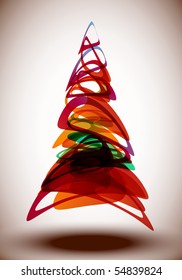 Árbol abstracto de Navidad