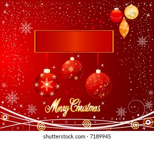 Christmas abstract vector background