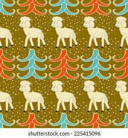 Christmas abstract vector illustration background