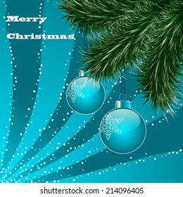 Christmas abstract vector illustration greeting card 