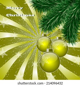 Christmas abstract vector illustration greeting card 
