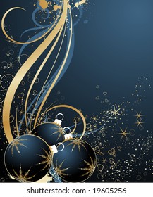 Christmas abstraction for design.