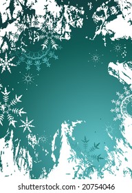 Christmas abstraction. Vector illustration for design.