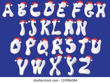 Christmas alphabet