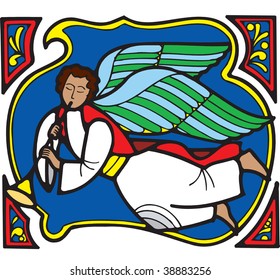 Christmas Angel without text.