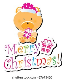 Christmas animal icon-(teddy bear version),more animals are available