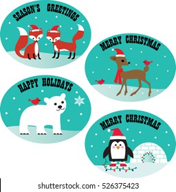 christmas animals