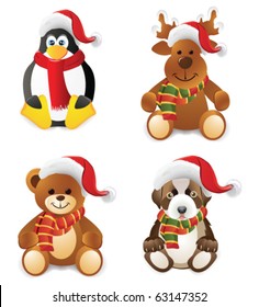 Christmas animals