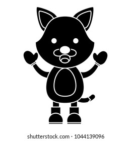 Christmas animals design. 