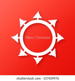 Christmas applique background