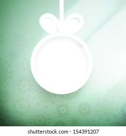 Christmas applique background.+ EPS10 vector file