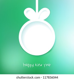Christmas applique background. + EPS8 vector file