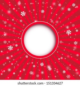 Christmas applique background. Vector illustration for your design. 