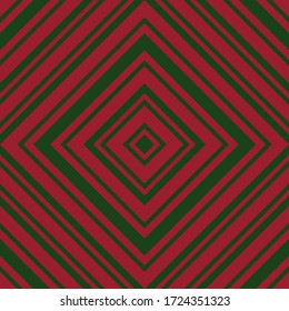 Navidad Argyle diagonal rayado fondo de patrón sin costura adecuado para textiles de moda, gráficos