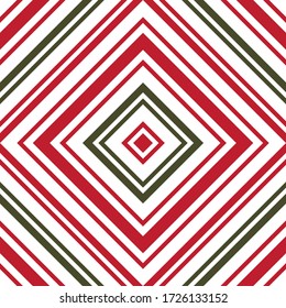 Weihnachts Argyle diagonal gestreift nahtlose Muster Hintergrund geeignet für Modetextilien, Grafiken