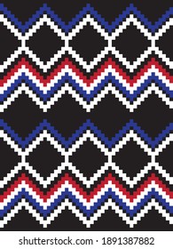 Christmas Argyle, diamond shape seamless pattern background suitable for fashion textile, knitwear, graphics