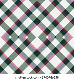 Christmas Argyle Plaid Tartan textured pattern design suitable for fashion textiles and graphics