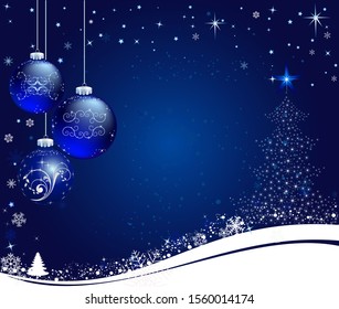 diseño de ilustración de fondo de vectores de arte navideño